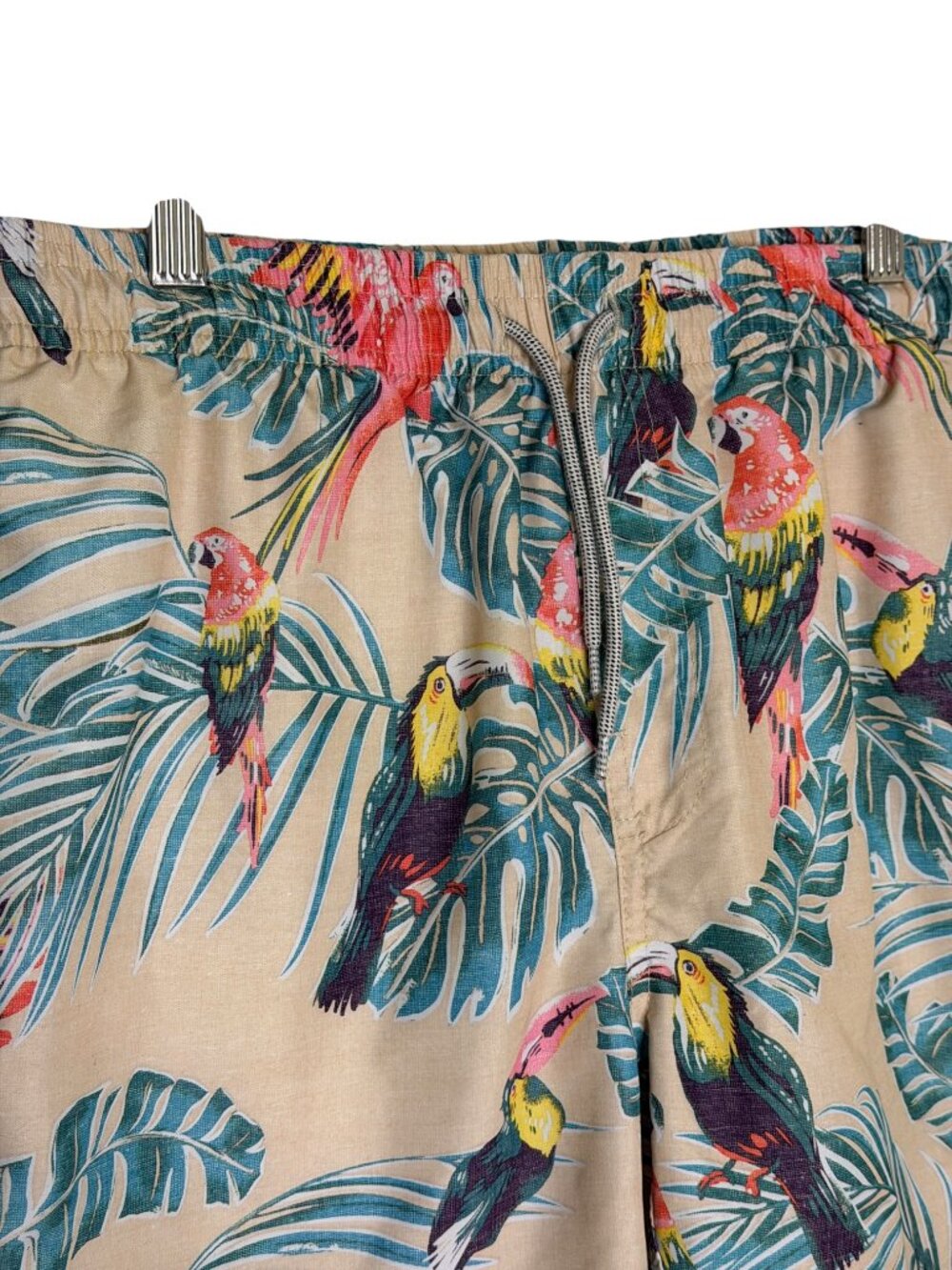 Rip Curl Lay Days Board Shorts Swim Trunks Resort Tropical Parrot Palm S - Picture 2 of 6